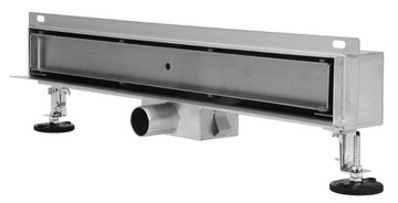 ODPŁYW LINIOWY ŚCIENNY BOCZNY NISKI SYFON 90CM