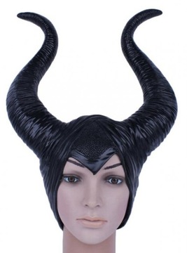 MALEFICENT CZAROWNICA ROGI KAPELUSZ COSPLAY POLSKA