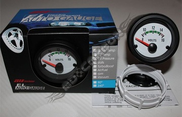 VDO взгляд БЕЛЫЕ часы Auto Gauge 52 мм