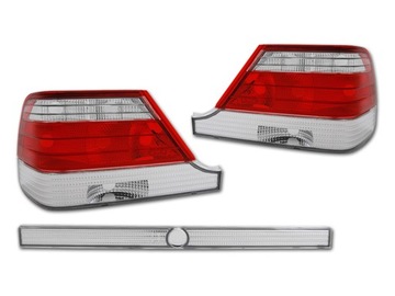 LAMPA TYL KPL MERCEDES S-KLASA 140 W140 RED