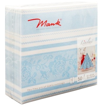 Serwety FLIZELINOWE INA BLUE MANK 60 g 40x40 cm