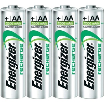 4x никель-металлогидридные батареи ENERGIZER R6/AA 2300 мАч