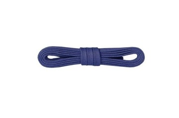 Sznurówki Płaskie Woskowane 75cm - granat