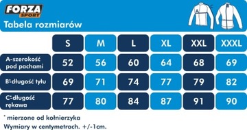 BLUZA KOLARSKA JESIEŃ ZIMA FORZA SPORT SPADA L