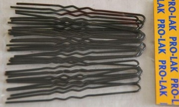 Fryzjerki kokówki szpilki do włosów PROLAK kolor czarny 6,5cm
