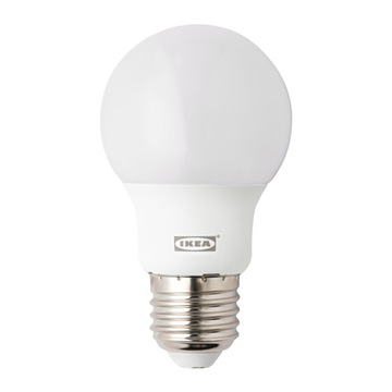 IKEA RYET żarówka LED E27 470lm 2700K 4,5W kula