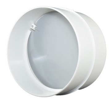 Łącznik kanałów okrągłych z zaworem fi 150 mm
