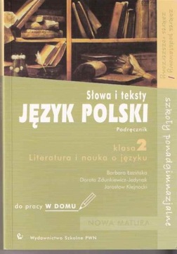 SŁOWA I TEKSTY 2 / w domu / PWN / Łazińska