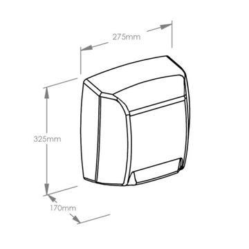 СУШИЛКА ДЛЯ РУК MERIDA MEDIFLOW M20S