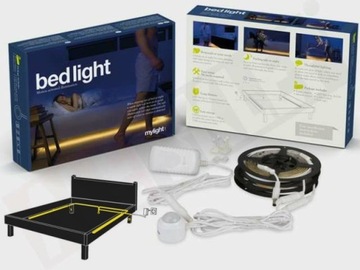 BED LIGHT ZESTAW DO OŚWIETLENIA ŁÓŻKA LED CZUJNIK