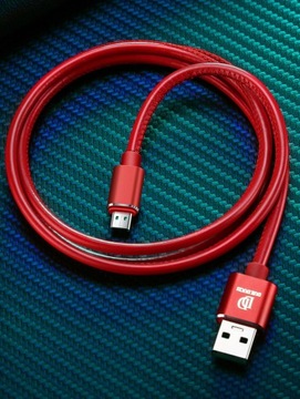 Kabel Dux Ducis USB MICRO USB czerwony