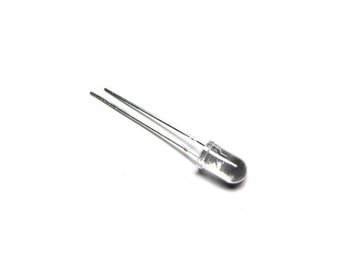 5mm LED - niebieska clear (10 sztuk)