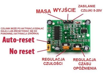 HC-SR501 PIR-датчик движения Модуль Arduino AVR