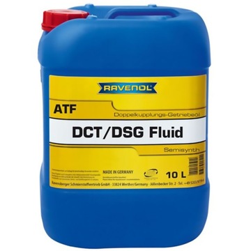 RAVENOL ATF DCT/DSG 10L -olej przekładniowy do skrzyni biegów automatycznej
