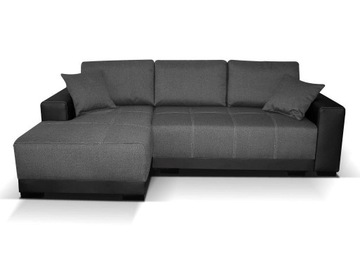 Narożnik kanapa rozkładana sofa DALLAS sprężyny