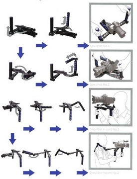 Стабилизатор движения Steady RIG Canon R RF R6 R5