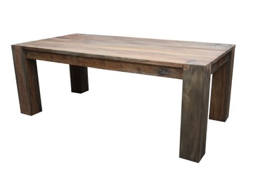 Stół Drewniany Palisander 200 cm MAMUT Seria GREY