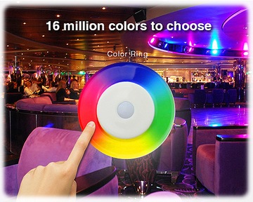 Mi-Light RGB RGB+CCT LED пульт дистанционного управления 4 ЗОНЫ СЕНСОРНЫЙ Wi-FI