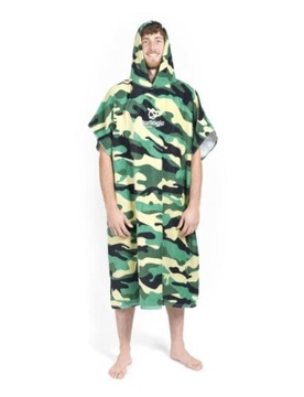 Lekkie szybkoschnące Poncho Camo