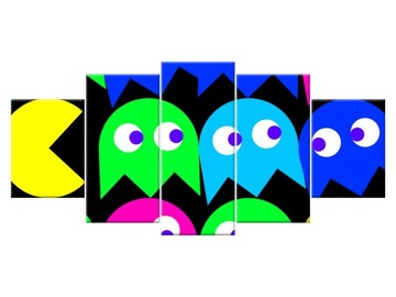 Obraz na płótnie Dziecięce Pacman 150x70 salon