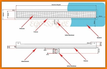 KESMET PL ЛИНЕЙНЫЙ СТОП 120 см для укладки плитки