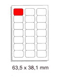 Этикетки самоклеящиеся 63,5х38,1 мм, А4, 2100 шт.