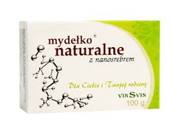 Mydło naturalne w kostce z nanosrebrem VinSvin