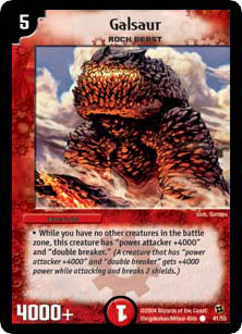 *DM-02 DUEL MASTERS - GALSAUR - !!!