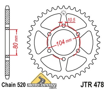 Комплект привода Kawasaki ER6-N_ER6-F_X-Ring!