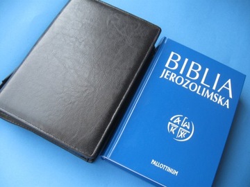 Oprawa,etui,okładka czarna na Biblię Jerozolimską