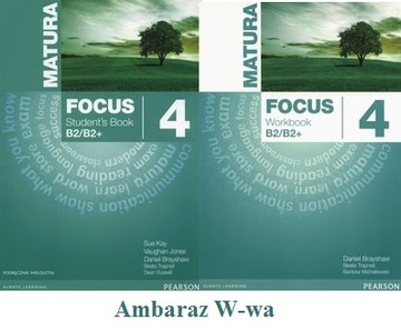 Matura Focus 4 B2/B2+ SB+WB KPL Pearson Wwa