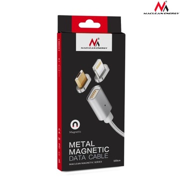 МАГНИТНЫЙ КАБЕЛЬ MICRO USB СМАРТФОН ПЛАНШЕТ LED 1M