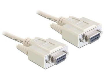 Kabel RS232 nullmodem Żeński Żeński 3m Szczecin