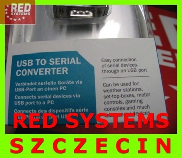 Адаптер Digitus USB RS232 COM Последовательный WIN 7 8 10