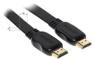 ПЛОСКИЙ КАБЕЛЬ HDMI-5.0-FL 5 м