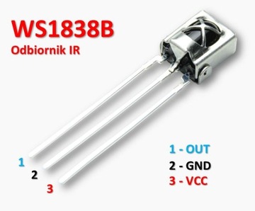 VS1838B ИК-приемник Arduino AVR-5шт.