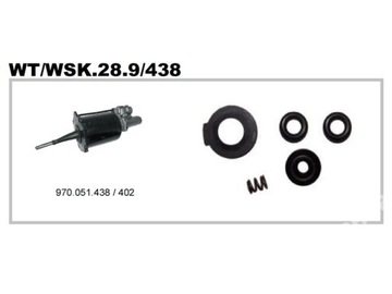 ZESTAW NAPRAWCZY SIŁOWNIKA SPRZĘGŁA WSK28.9/438