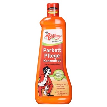 Koncentrat do pielęgnacji parkietu i drewnianych podłóg Poliboy 500 ml
