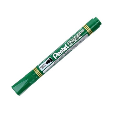 Marker permanentny zielony okrągły Pentel N850