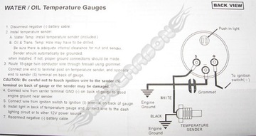 ИЗМЕРИТЕЛЬ ТЕМПЕРАТУРЫ МАСЛА VDO Classic Auto Gauge Часы Белый Белый циферблат