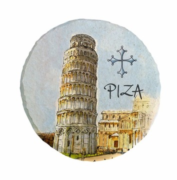 Magnes na lodówkę kamień PIZA ITALIA WŁOCHY 342 M