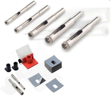 wiertła diamentowe do gresu Rubi 4904 wiertło 6 8 10 12 mm z zbiorniczkiem