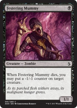 MTG 2x Festering Mummy