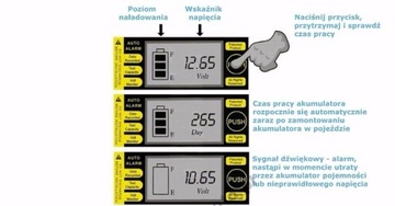 ГЕЛЕВАЯ АККУМУЛЯТОРНАЯ БАТАРЕЯ 12 В YTX7A-BS 7AH ТЕСТЕР ДЛЯ СКУТЕРОВ