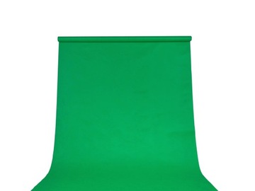 GREEN screen ZIELONE TŁO foto video PP 270x500cm