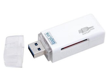 Szybki Czytnik kart SD SDHC SDXC biały USB 3.0 Lo