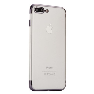 LUXURY SLIM CASE Etui do iPhone 8/7 PLUS + SZKŁO