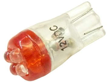 żarówka 4 LED w5w w3w T10 postojówka 12V KOLORY