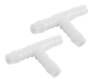 Trójnik plastikowy do węża 10 mm typ T POM łącznik