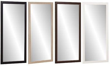 LUSTRO w ramie 130x60 wybór BIAŁE WENGE CZARNE